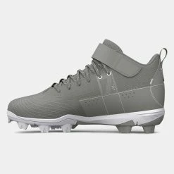 Under Armour Harper 7 Mid RM Cleat - Grey