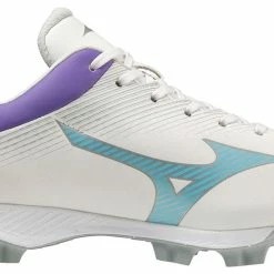 Mizuno Wave Finch Lightrevo Youth Cleat - White