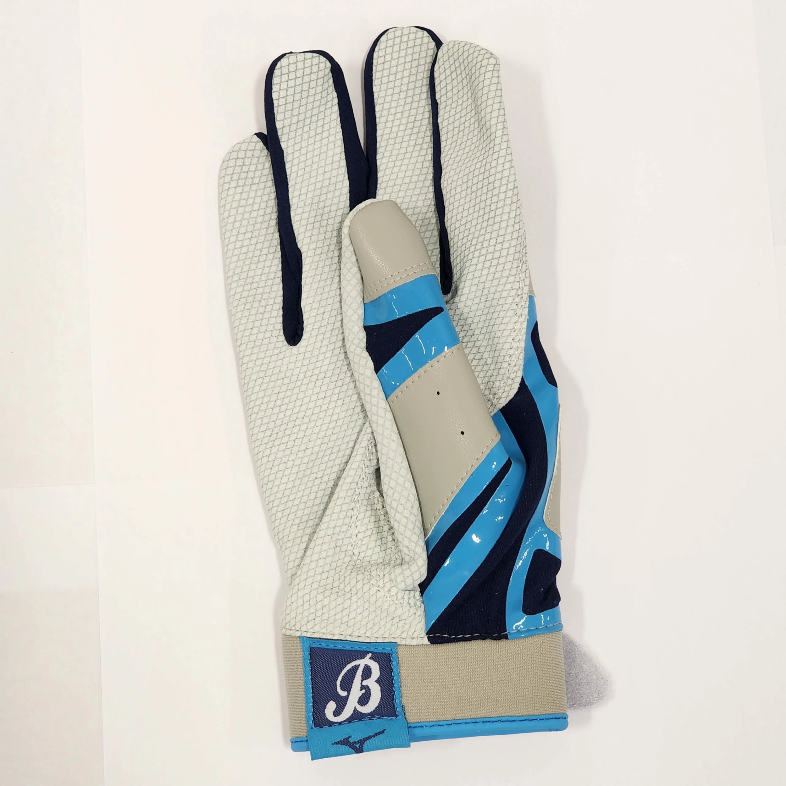 Centretown Sports Mizuno B-303 Batting Gloves - 'Logo' Barrie Baycats - Image 2