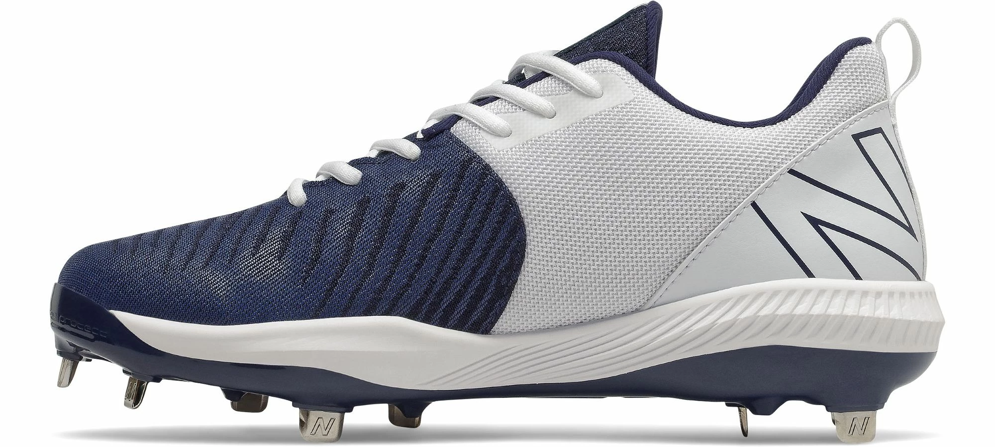 New Balance FuelCell L4040V6 Metal Low Cleats - Navy - Image 2