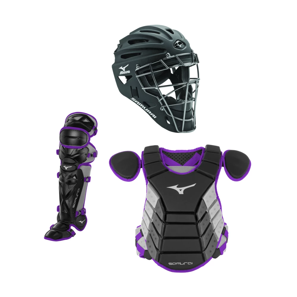 Mizuno Samurai Youth Catchers Gear Set SAMSETY - Image 11