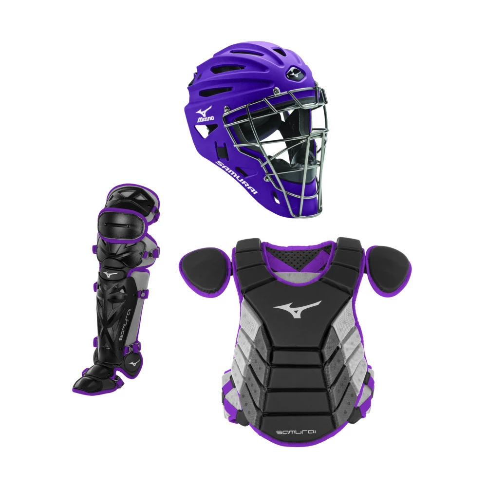 Mizuno Samurai Youth Catchers Gear Set SAMSETY - Image 10