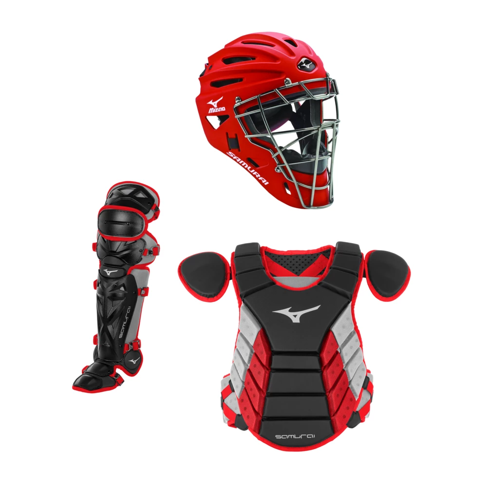 Mizuno Samurai Youth Catchers Gear Set SAMSETY - Image 15