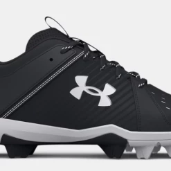 Under Armour Leadoff Low RM Youth Cleat - Black