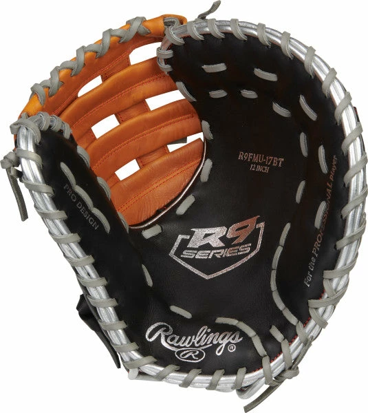 Rawlings R9 ContoUR 12" LHT - First Base Baseball Glove - Image 2