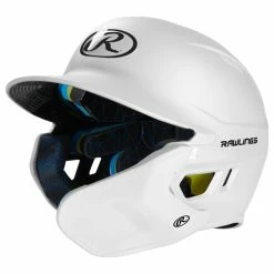 Rawlings Mach Baseball Helmet With Adjustable Jaw Flap