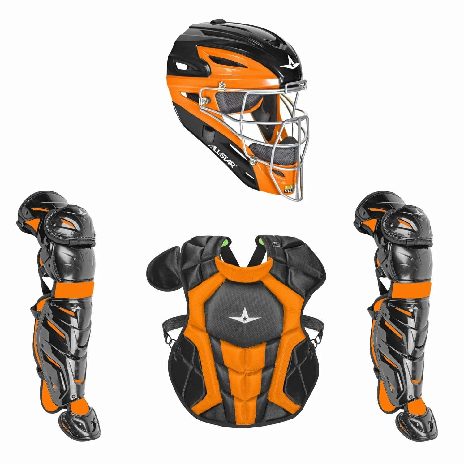 All-Star All Star SEI Certified System 7 Axis Travel Team Intermediate Catchers Set CKCC1216S7XTT - Image 2