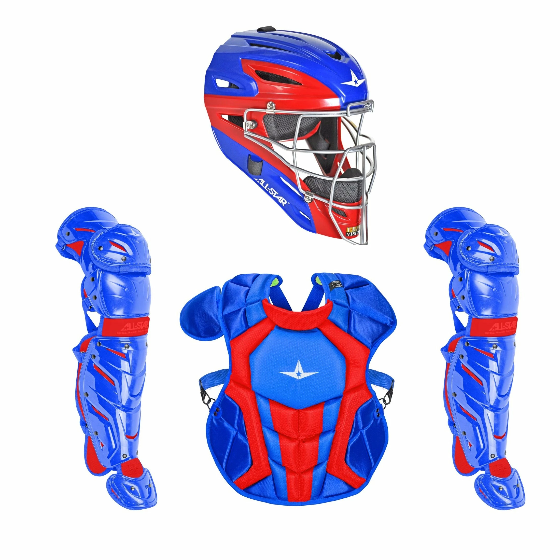 All-Star All Star SEI Certified System 7 Axis Travel Team Intermediate Catchers Set CKCC1216S7XTT - Image 7
